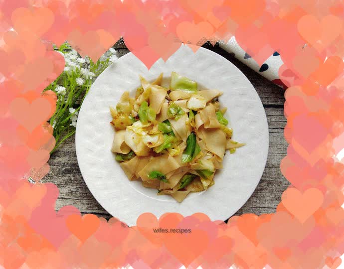 【Hebei】Fried noodles with cabbage