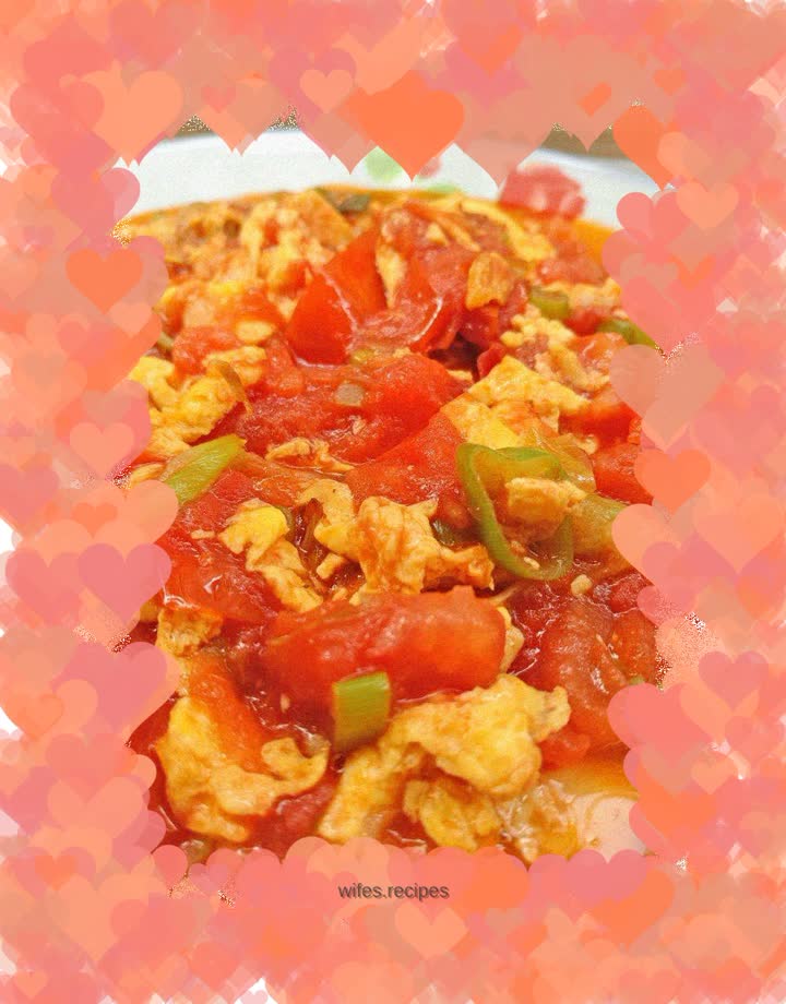 Tomato scrambled eggs