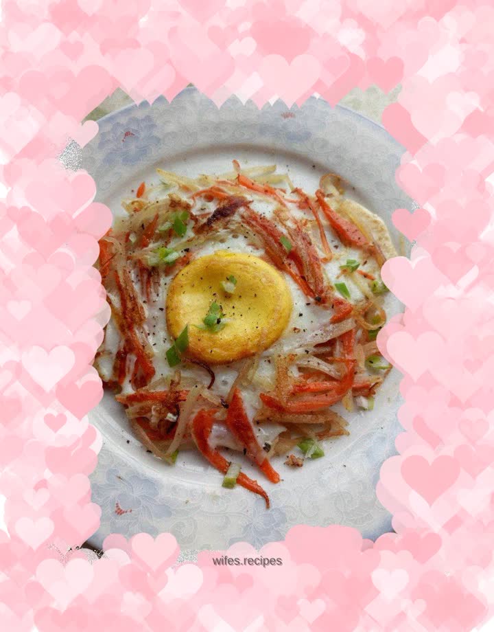 Bird's Nest Egg Pancake