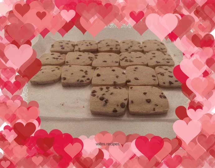 Cocoa bean biscuits with rich vanilla are crispy and fragrant