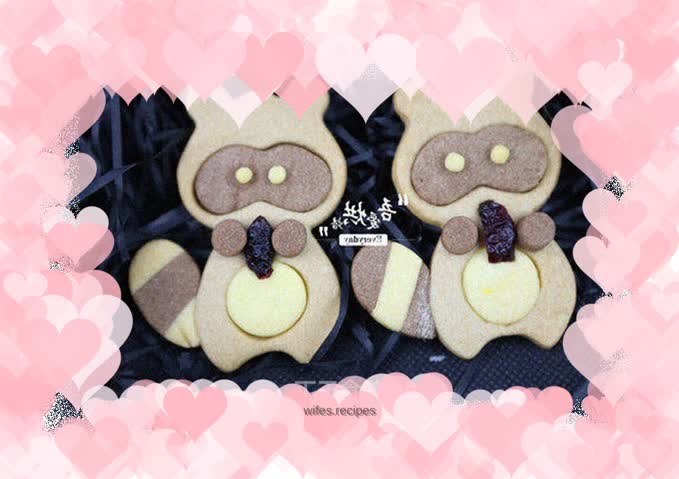 Little raccoon cookies—super cute
