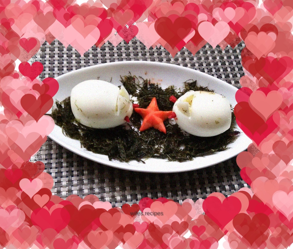 Two eggs and one star