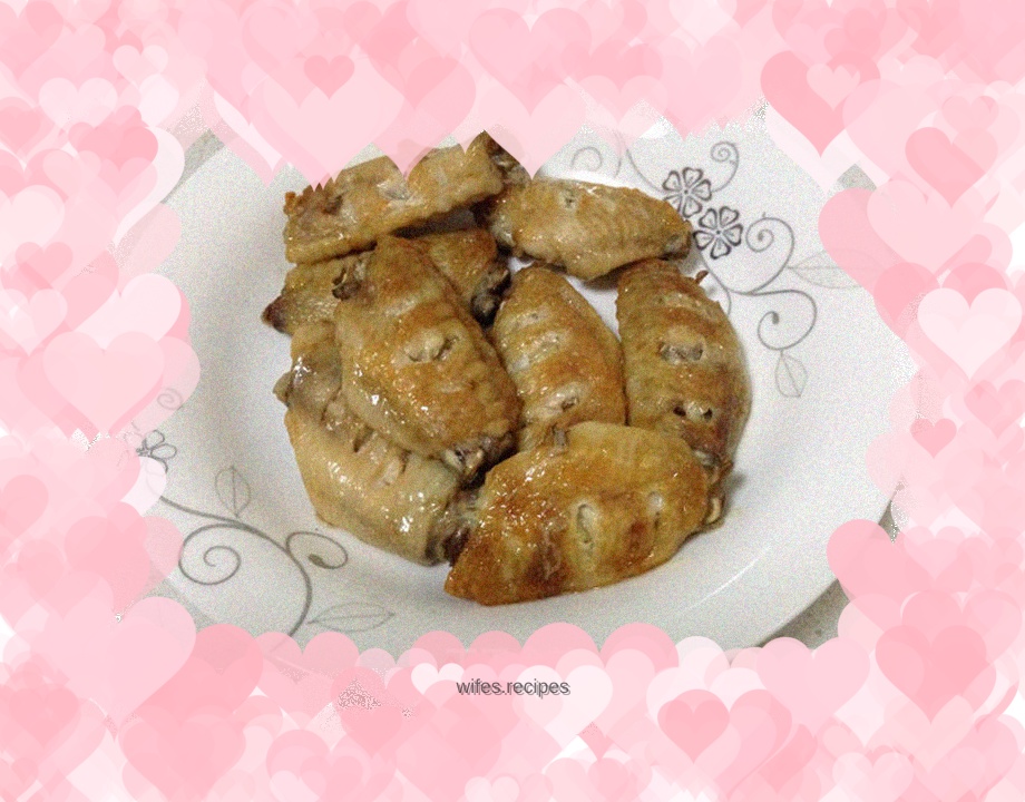 Grilled chicken wings