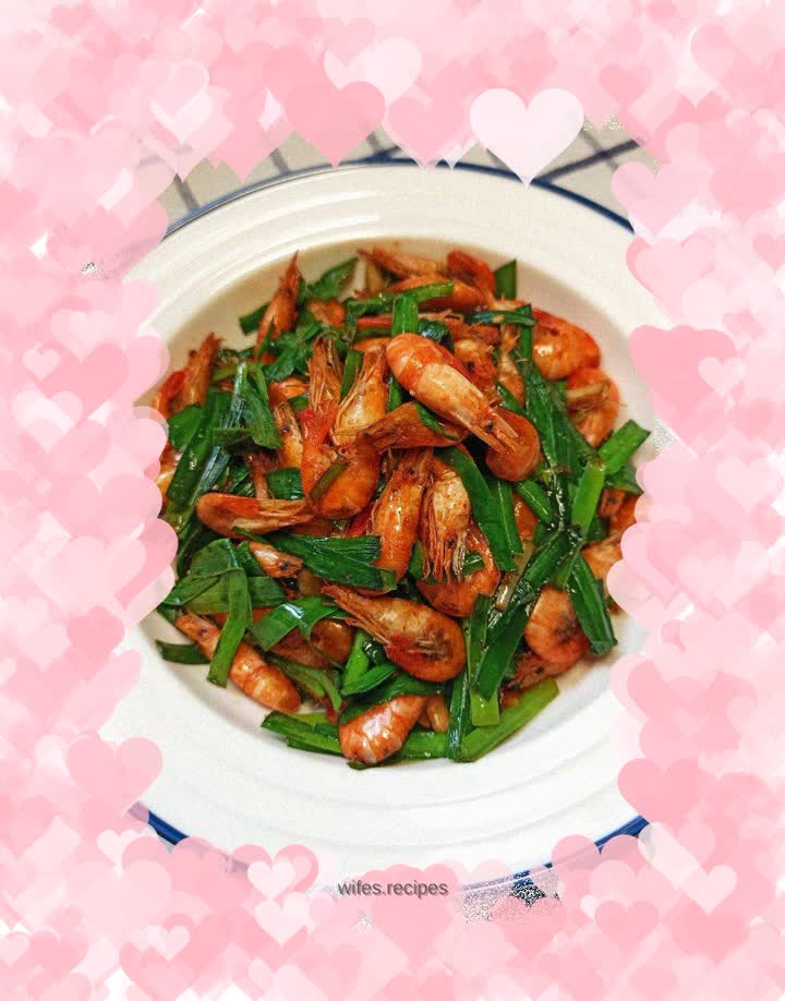 Chives and River Shrimp