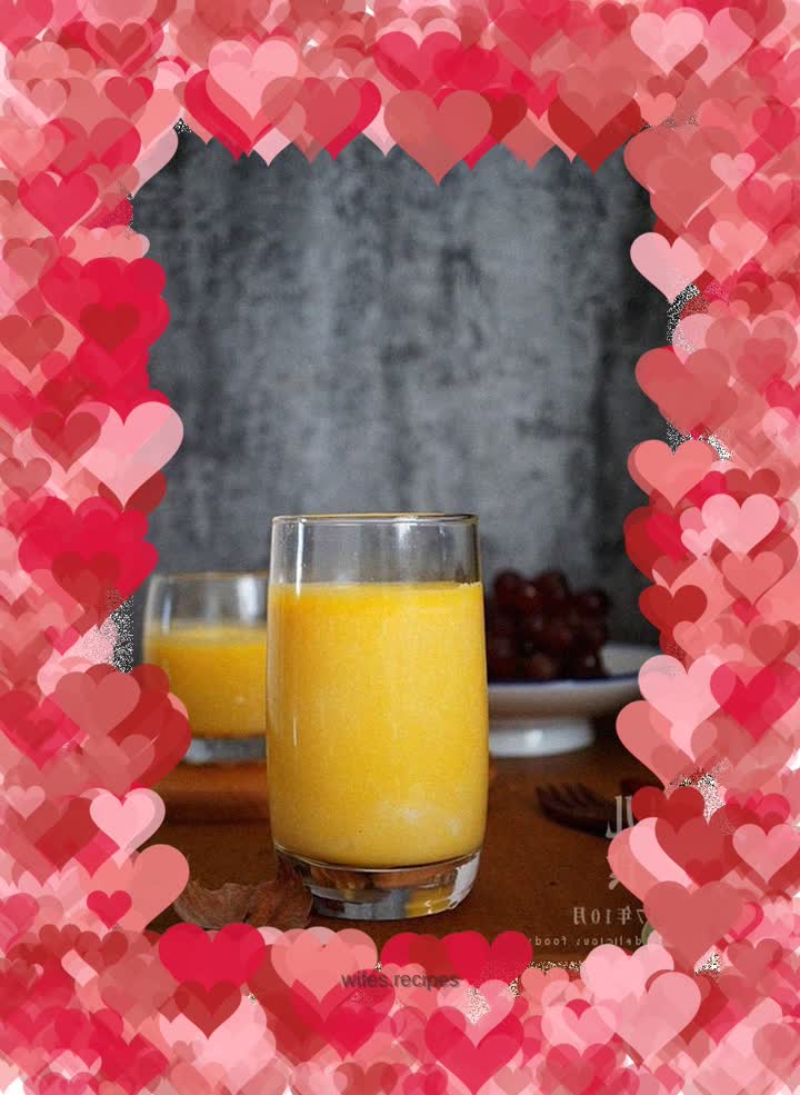 Pumpkin milk almond milk