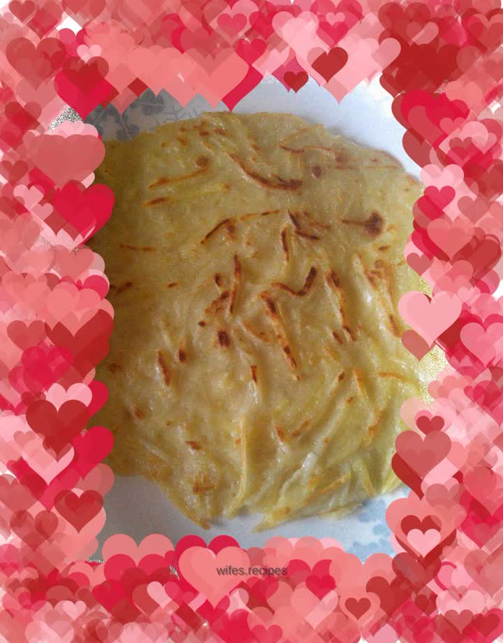 Shredded potato pancakes