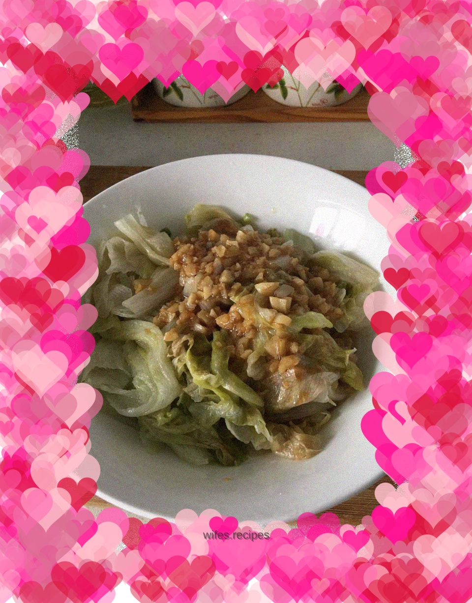 Oyster Sauce Lettuce