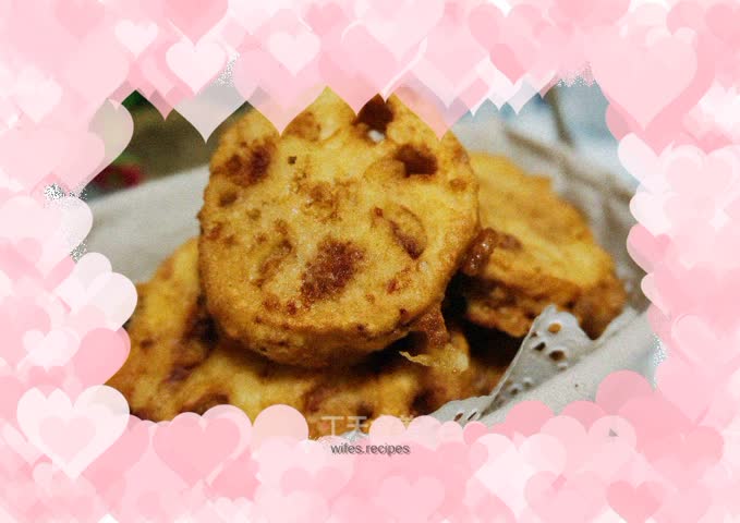 Fried lotus root