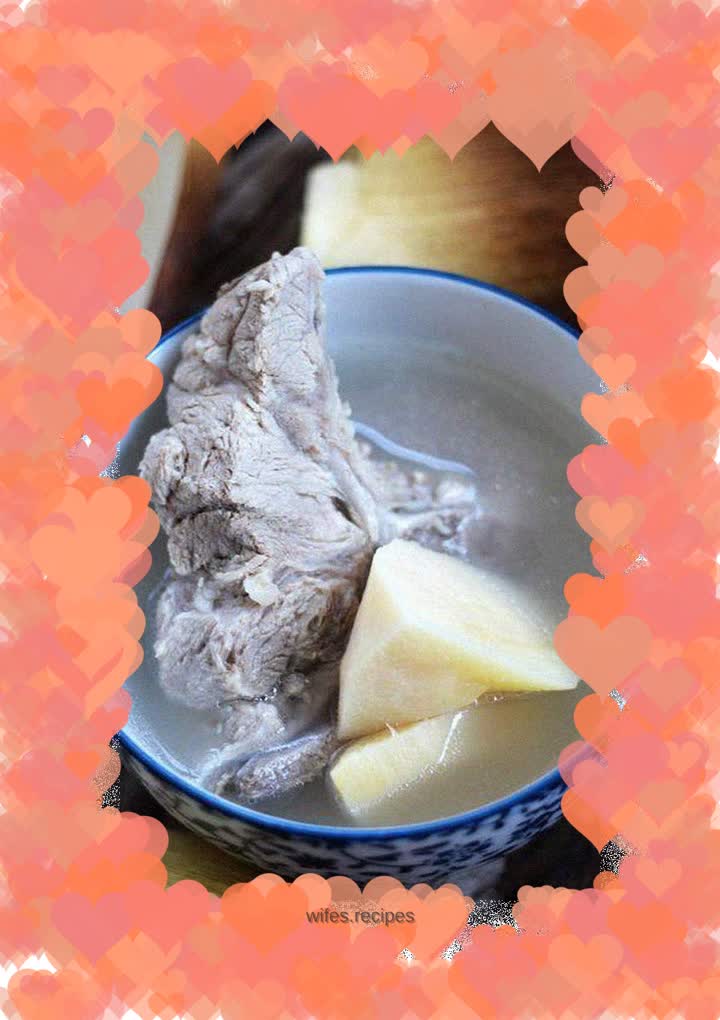 Original soup, fresh and delicious---Spring Bamboo Shoots and Pork Ribs Soup