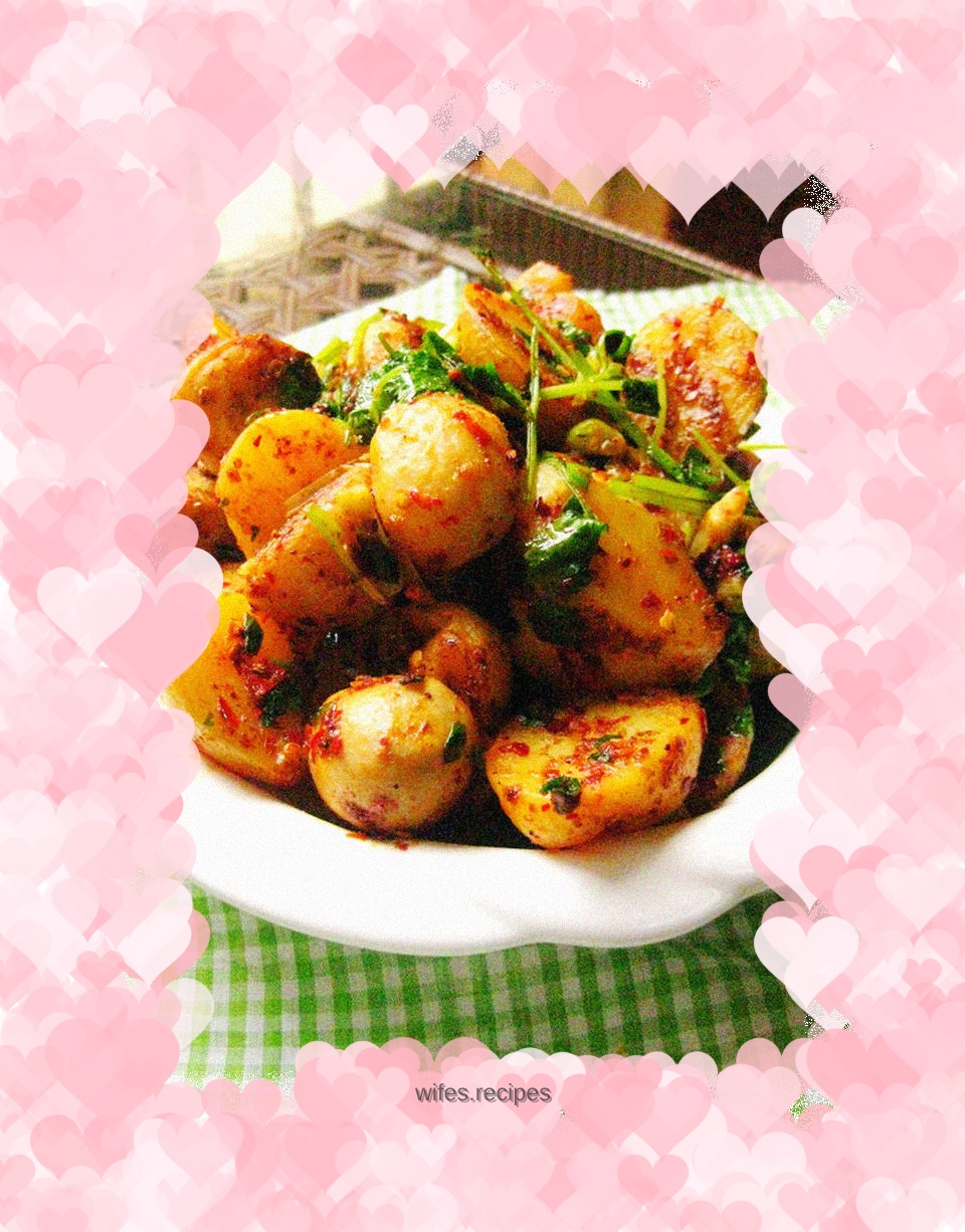 Make your own street food at home Crispy rice, potato and taro