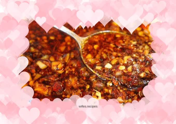 Spicy chili oil