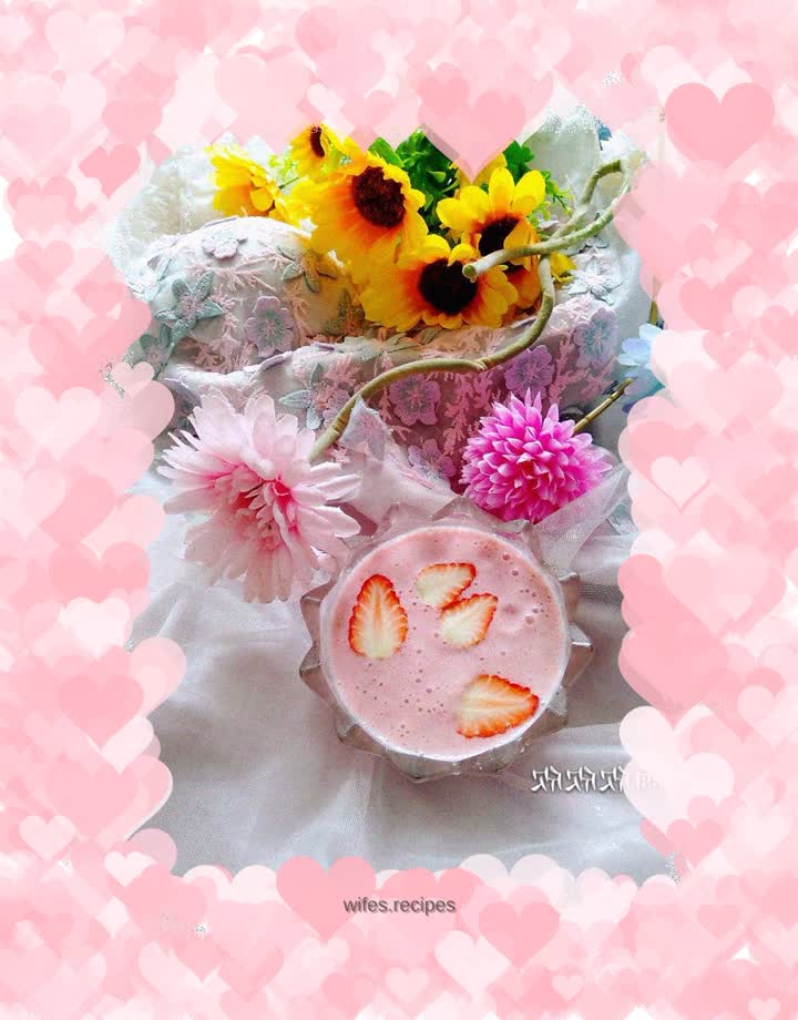 Strawberry milkshake