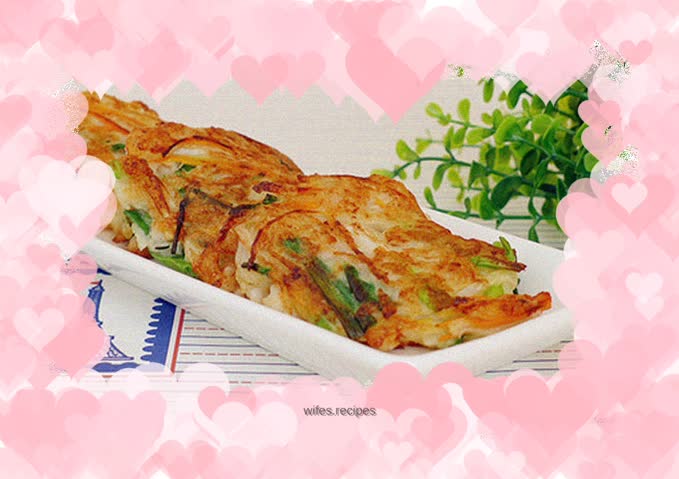 Vegetable fish cakes with full energy