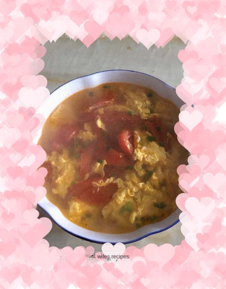 Tomato and egg soup