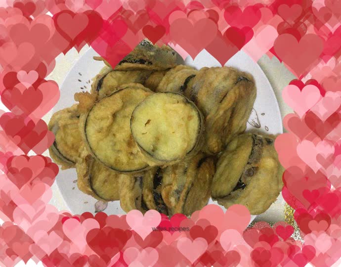 Fried eggplant box