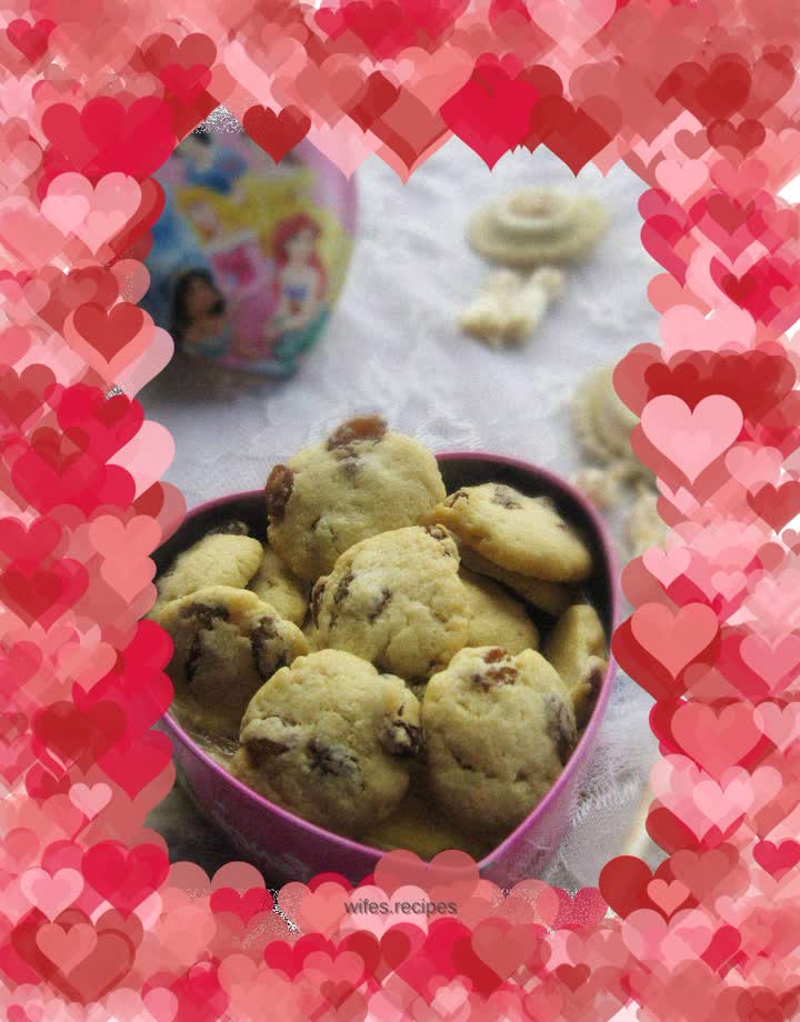 Raisin cookies