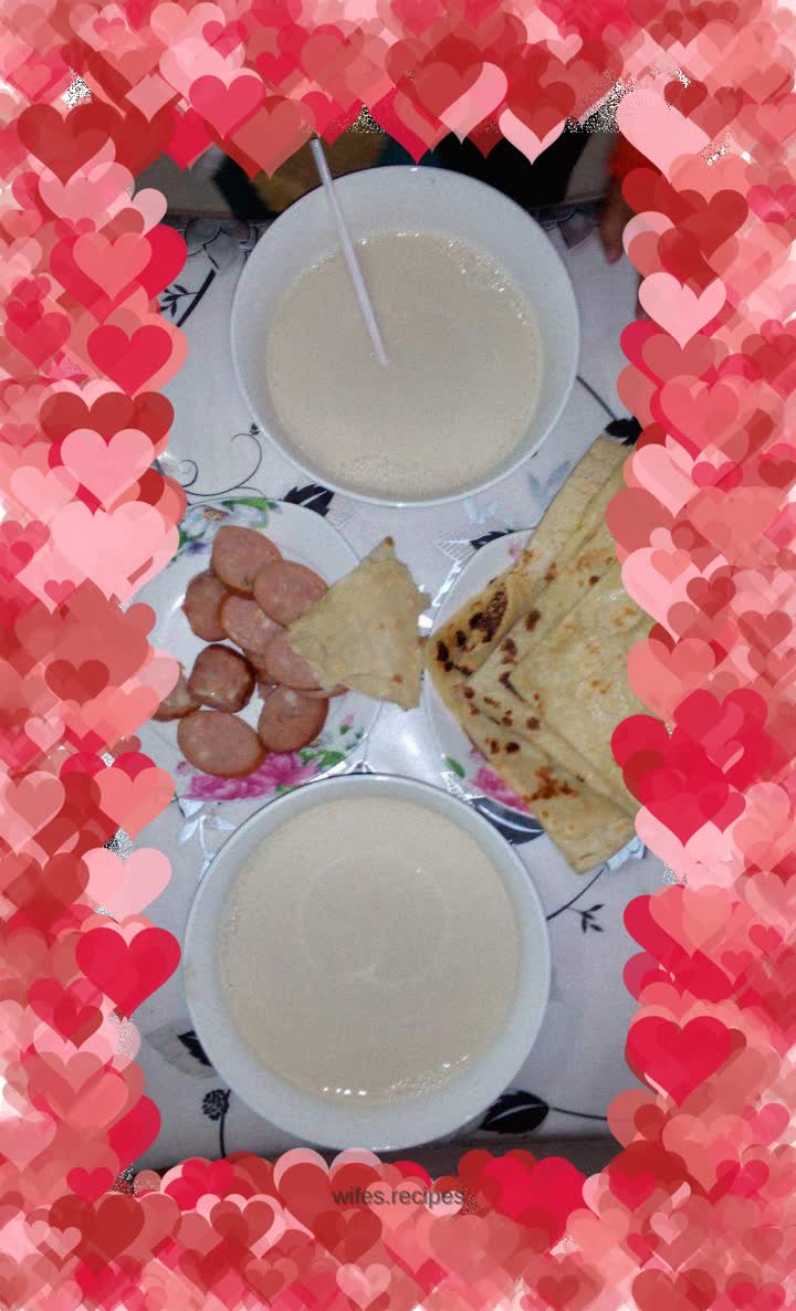 Breakfast cookies + peanut soy milk