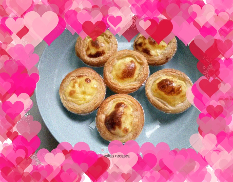 Whole egg tart