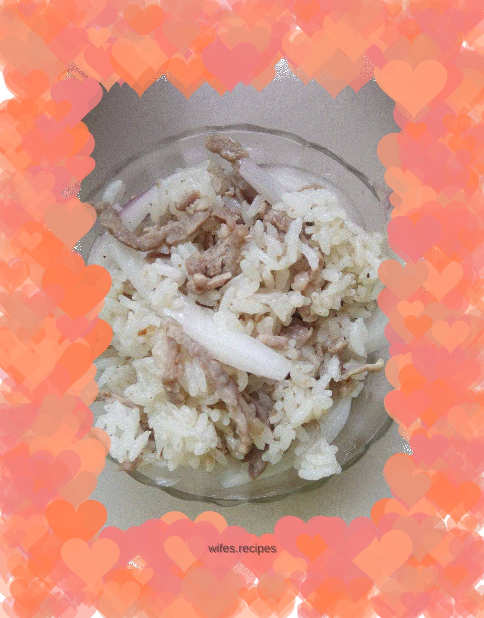 Sizzling mutton rice