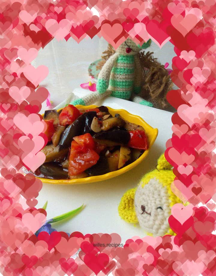 Simple version of double eggplant stew