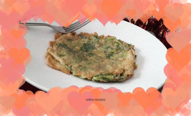 Chrysanthemum egg cake