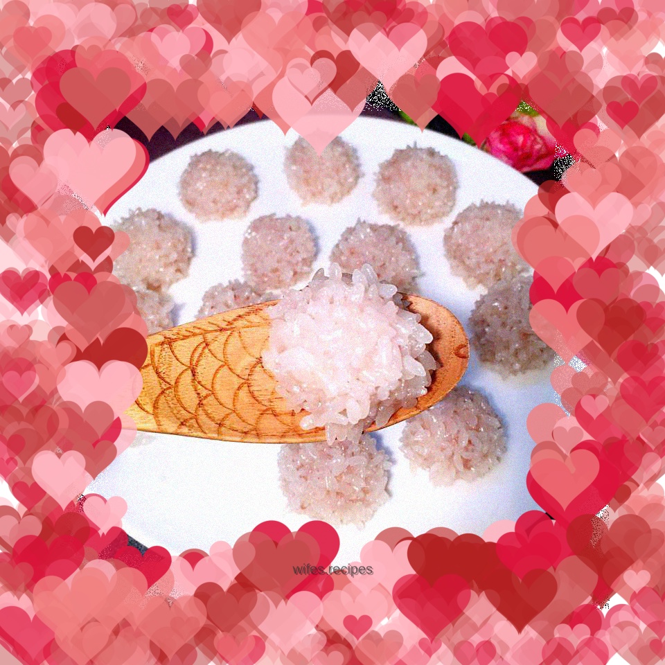 Pearl glutinous rice balls