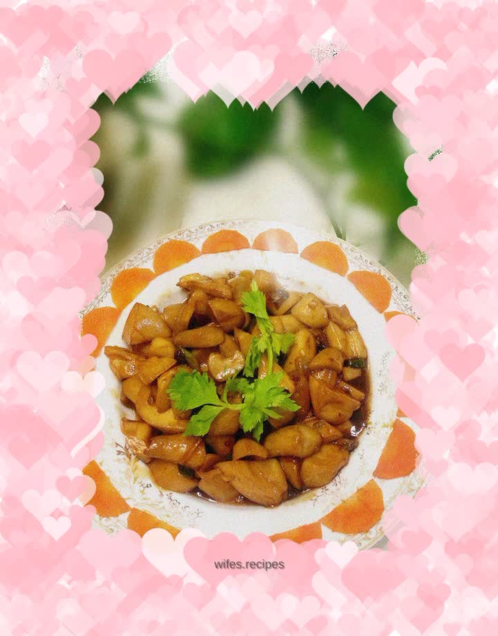 King Oyster Mushroom in Oyster Sauce