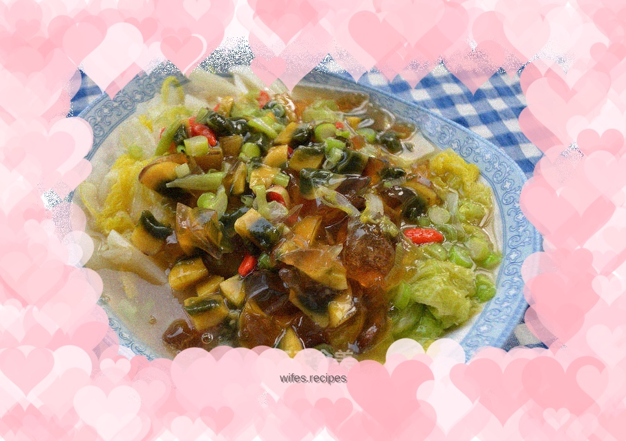 Baby cabbage in soup