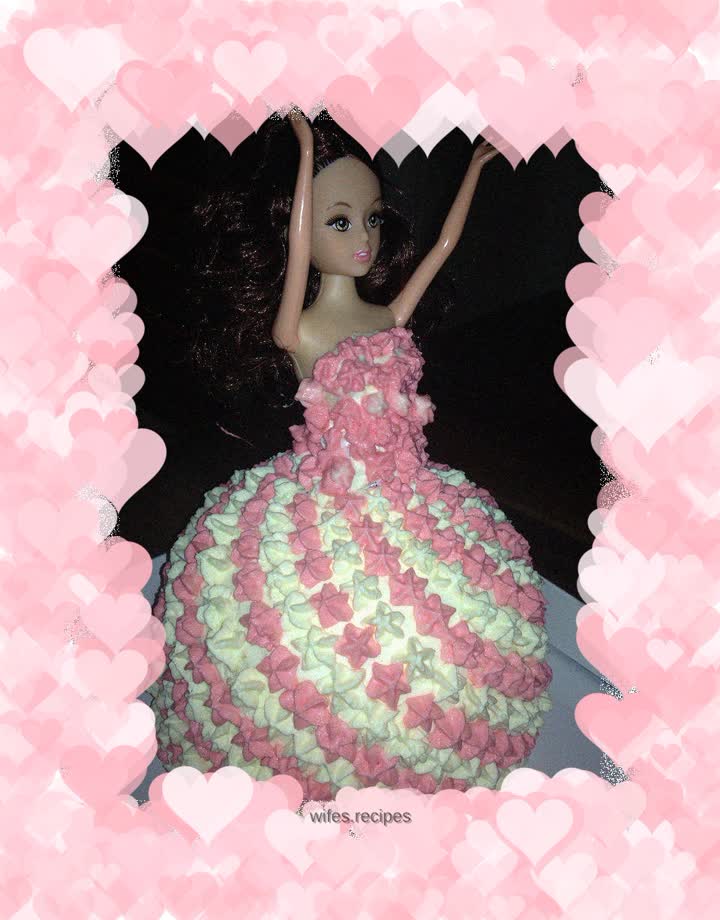 Barbie birthday cake