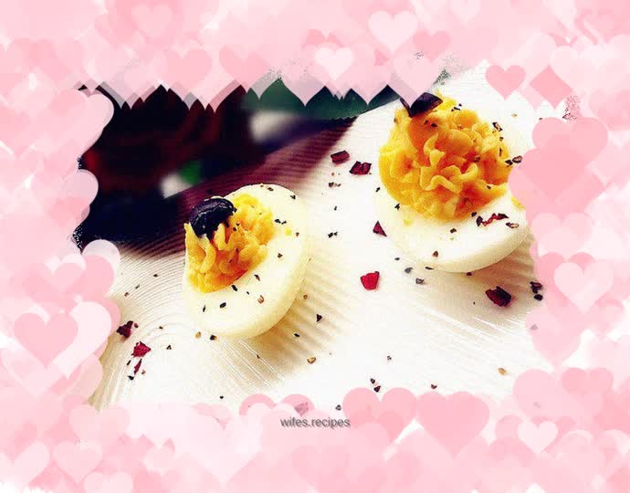 Summer Appetizer Deviled Eggs