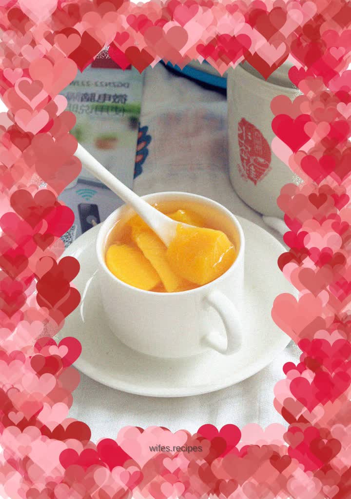 Sweet memories【canned yellow peach】