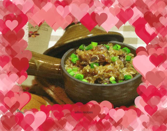 Steamed Pork Ribs with Glutinous Rice