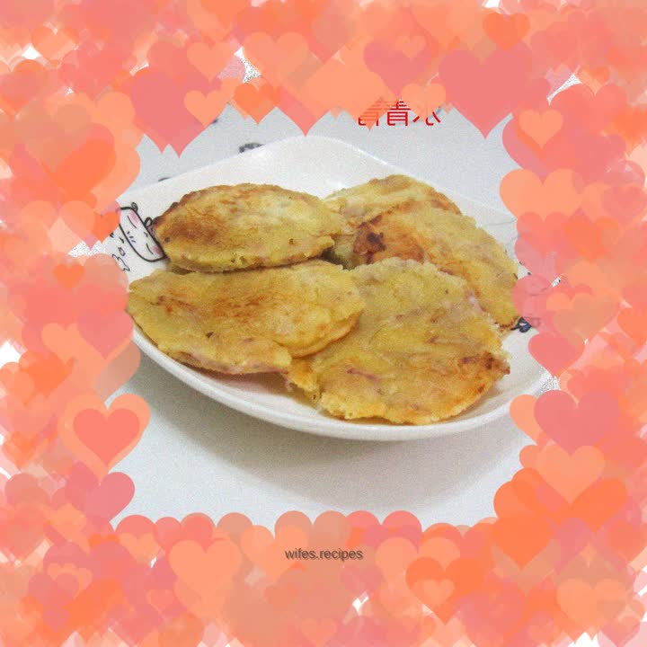 Egg Taro Cake