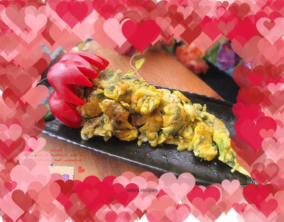 The fragrance of spring - scrambled eggs with Chinese toon