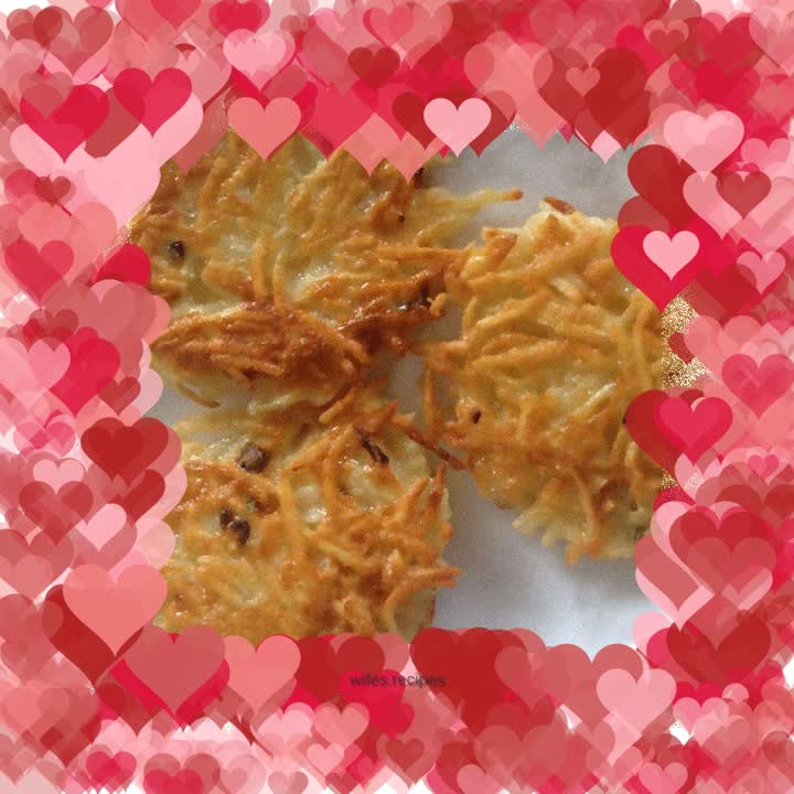 Potato shredded cake