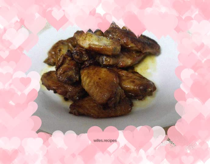 Simple Braised Chicken Wings