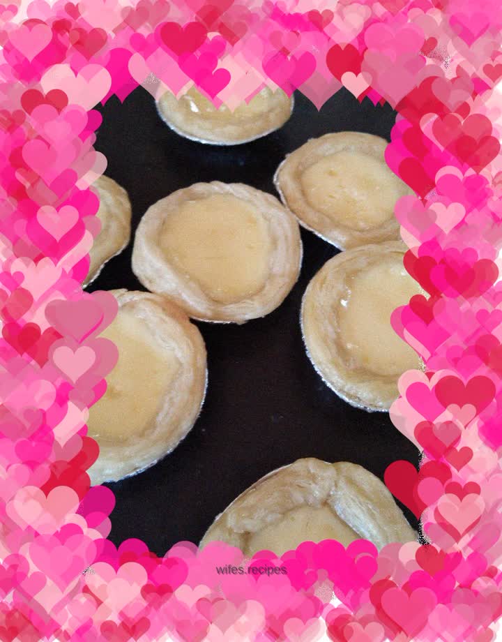 Mini egg tarts