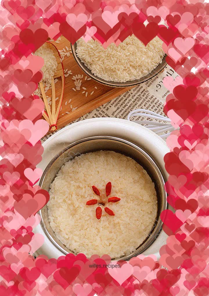 Teach you step by step how to make glutinous rice