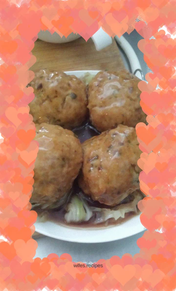 Family version of Sixi Meatballs