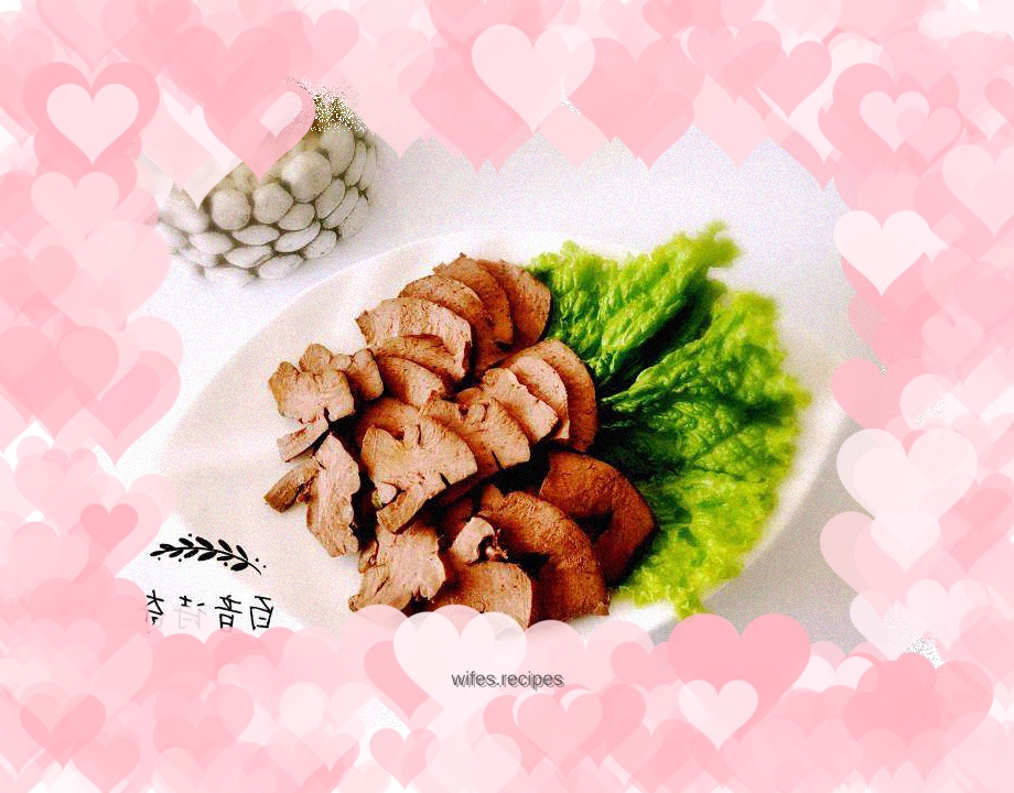 Sauce pig heart (simple version)