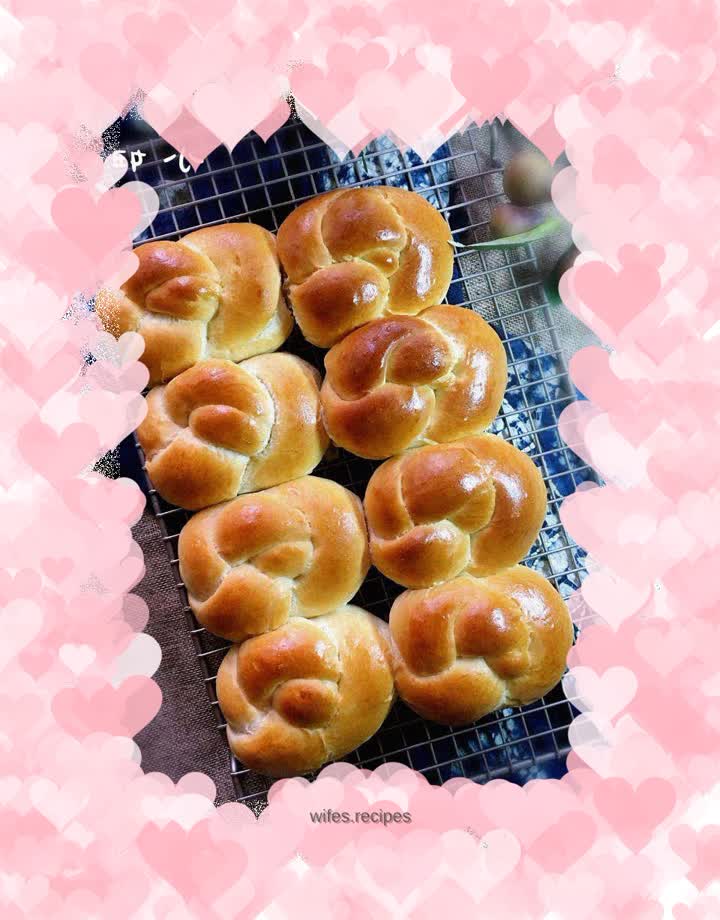 Whole wheat condensed milk bread