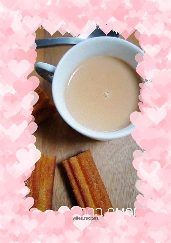 Autumn and winter warm-up ginger milk tea