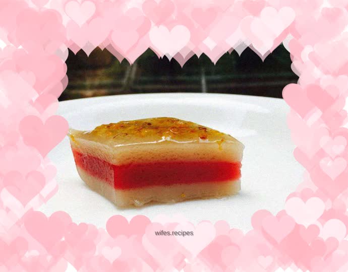 Glutinous Rice and Osmanthus Sugar Cake