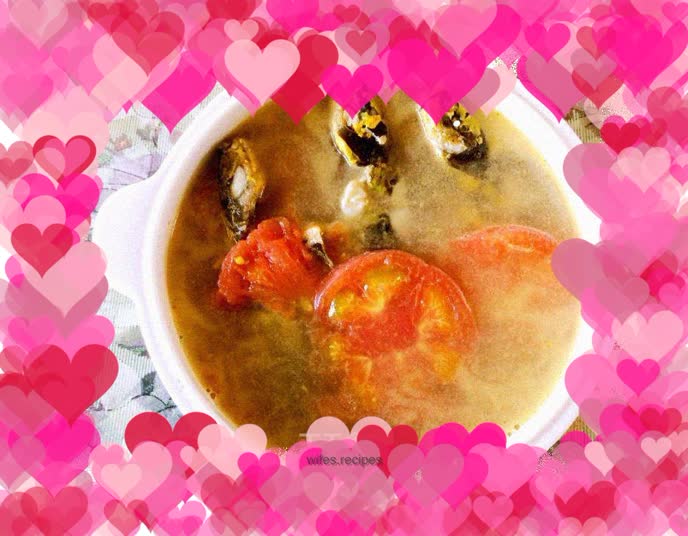 Tomato and Yellow Bone Fish Soup