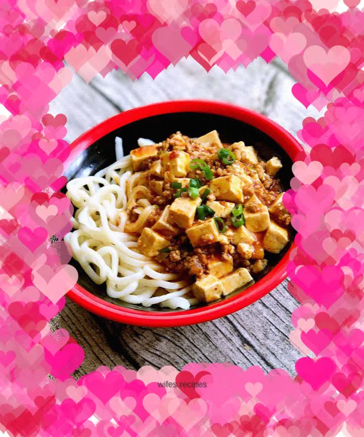 Mapo Tofu Noodles