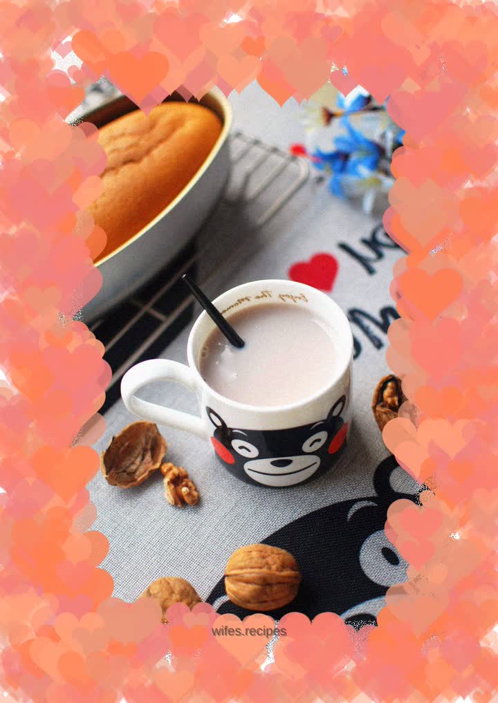 Walnut rice soy milk