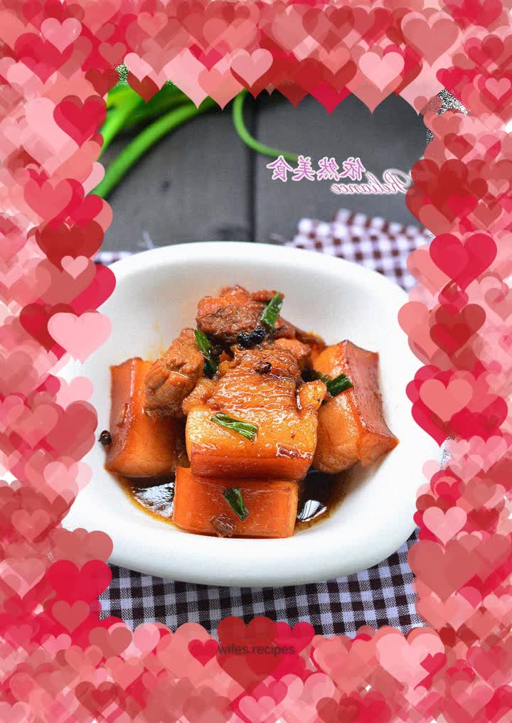 Beautiful aftertaste【Braised pork】