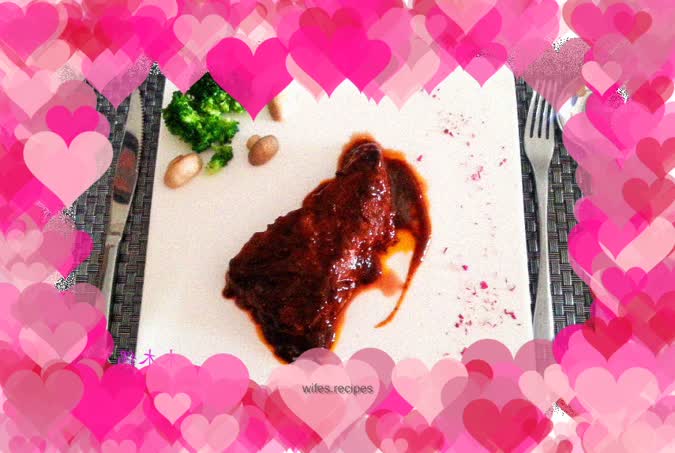 Black Pepper Red Wine Lemon Steak