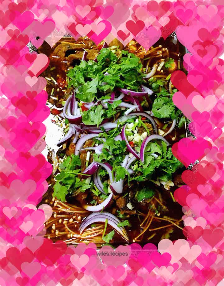 Charcoal grilled fish