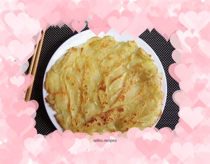 Thin potato pancakes